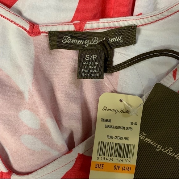 Tommy Bahama New With Tags Banana Blossom Dress Size S/P - Picture 10 of 13
